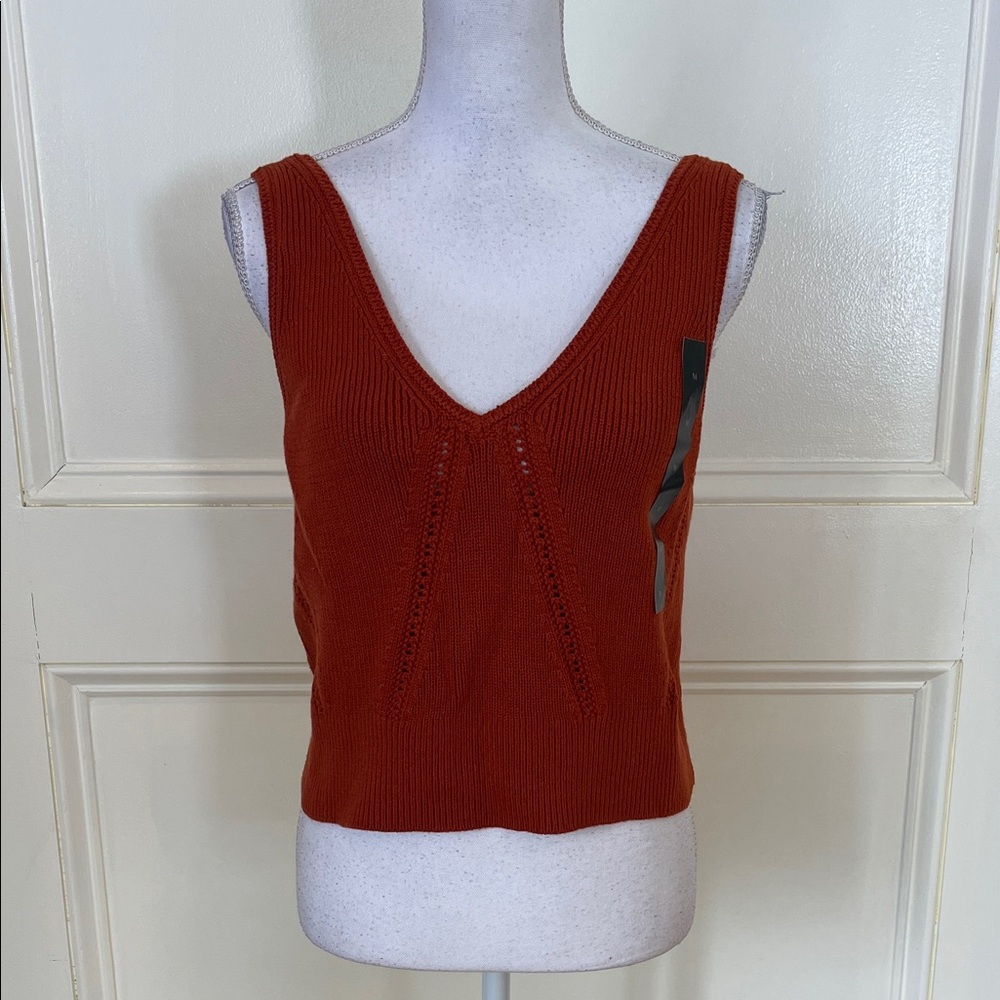 Banana Republic Rust Sleeveless Top
